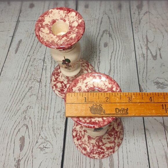 Heart Shaped Bowl And Candle Holder Set The Proper Place Winfield KS Spongewear - Picture 14 of 14